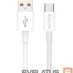 Кабель Jellico  B1 Durable-Soft Universal USB to USB-C Data & Fast PD 20W Charger Cable 1m White
