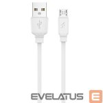 Кабель Jellico  B15 Durable-Soft Universal USB-C to USB Data & Fast 3.1A Charger Cable 1m White