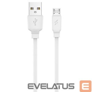 Кабель Jellico  B15 Durable-Soft Universal USB-C to USB Data & Fast 3.1A Charger Cable 1m White