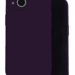 Чехол на заднюю панель iLike Samsung Galaxy A55 5G Silicon case Plum