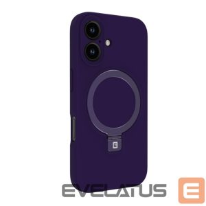 Чехол на заднюю панель Evelatus Apple iPhone 16 Premium Magsafe with Stand Soft Touch Silicone Case Purple