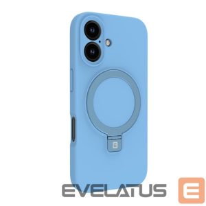 Чехол на заднюю панель Evelatus Apple iPhone 16 Premium Magsafe with Stand Soft Touch Silicone Case Blue