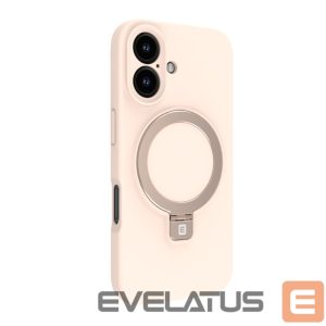 Чехол на заднюю панель Evelatus Apple iPhone 16 Premium Magsafe with Stand Soft Touch Silicone Case Pink Sand