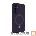 Чехол на заднюю панель Evelatus Samsung Galaxy S25 Premium Magnetic with Stand Soft Touch Silicone Case Purple