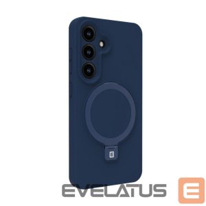 Чехол на заднюю панель Evelatus Samsung Galaxy S25 Premium Magnetic with Stand Soft Touch Silicone Case Midnight Blue