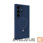 Чехол на заднюю панель Evelatus Samsung Galaxy S25 Ultra Premium Magnetic with Stand Soft Touch Silicone Case Midnight Blue