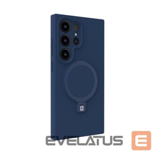 Чехол на заднюю панель Evelatus Samsung Galaxy S25 Ultra Premium Magnetic with Stand Soft Touch Silicone Case Midnight Blue