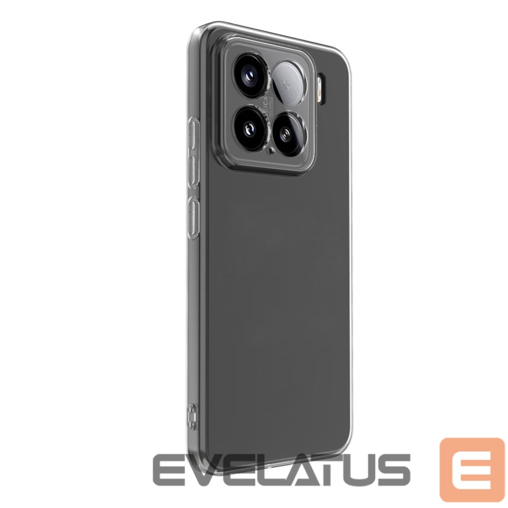 Чехол на заднюю панель Evelatus Xiaomi 15 Silicone Case 1.5mm TPU Transparent