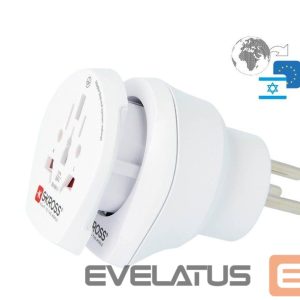 Адаптер Skross  Travel adapter CO W to ISR White
