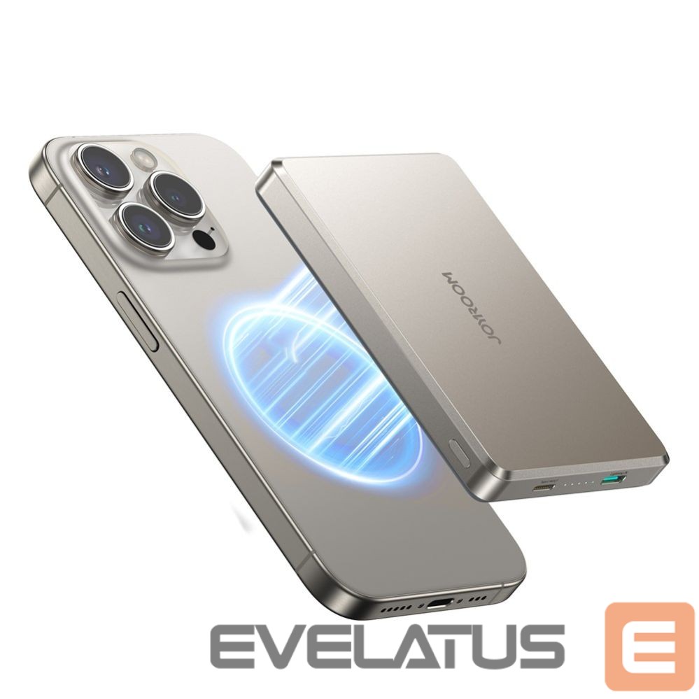 Внешний аккумулятор Joyroom 20W Metal Magnetic Wireless Power Bank 10000mAh Gold
