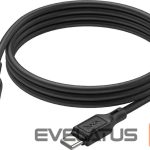 Кабель Hoco  X90 Cool 60W silicone charging data cable for Type-C to Type-C Black