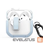 Чехол для наушников Dux Ducis - AirPods 4 PECP Series PC+TPU Cover with Hook White Blue