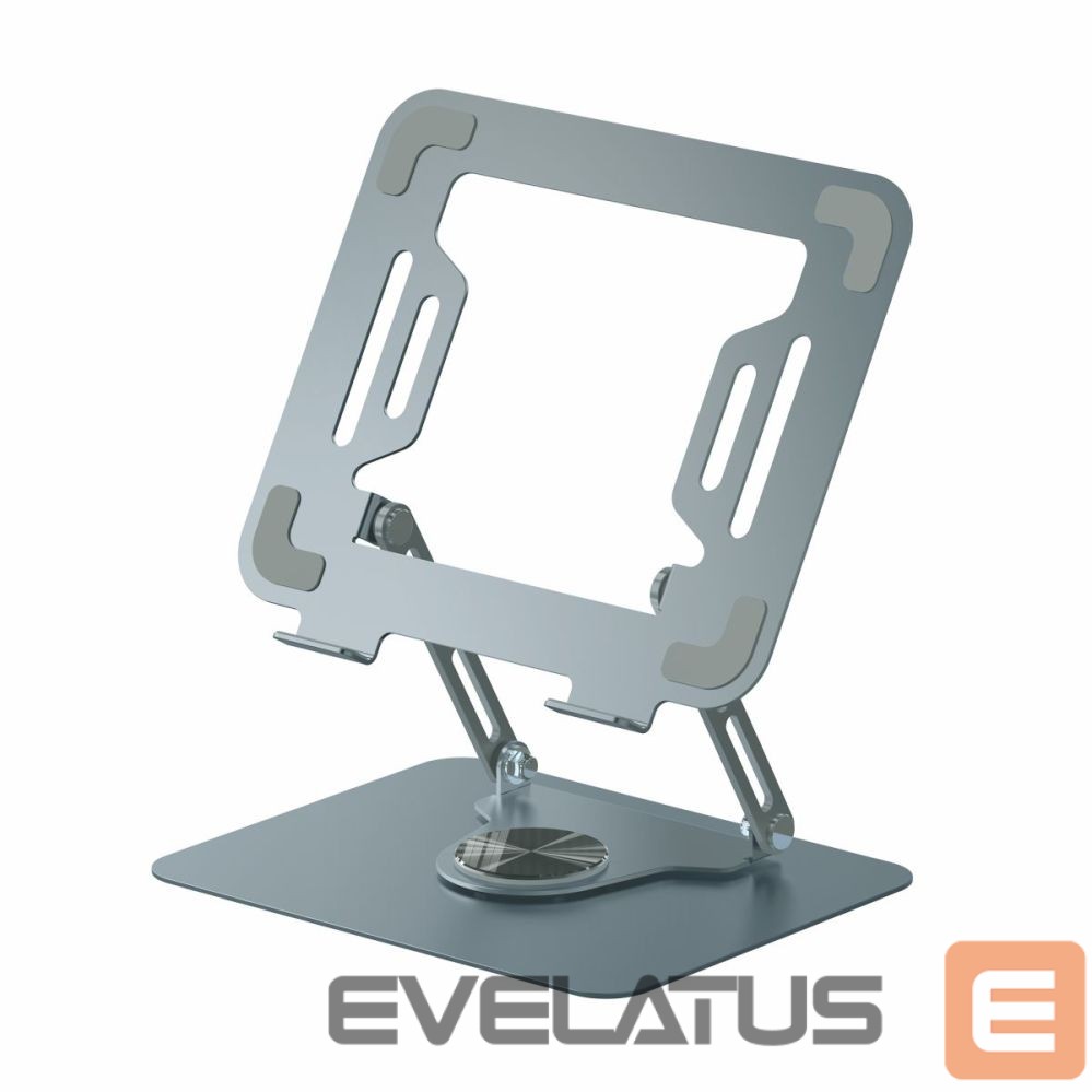 Другой аксессуар для компьютера Evelatus Universal L25-C Holder 360 Laptop Stand L25-CHLS Aluminium Silver