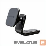 Авто держатель Evelatus  Adhesive flexable bendable mount with MagSafe 360 C2+K3 Black