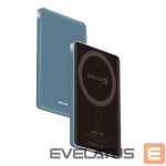 Внешний аккумулятор Evelatus  Evelatus PD20W 5000mAh Power Bank MagLink Elite With Wireless charging EVEP02PBMEB Blue