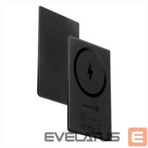 Внешний аккумулятор Evelatus  Evelatus 3000mAh Power Bank Super Slim With Wireless charging EVEP03PBSSB Black