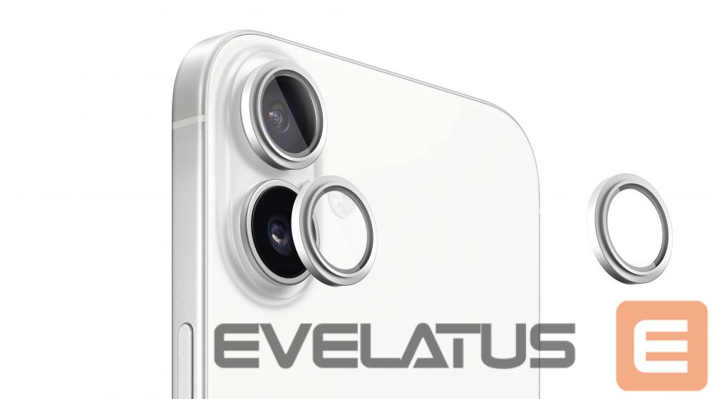 Защитное стекло Evelatus Apple iPhone 16 / 16 Plus Camera Lens Protector Armor White
