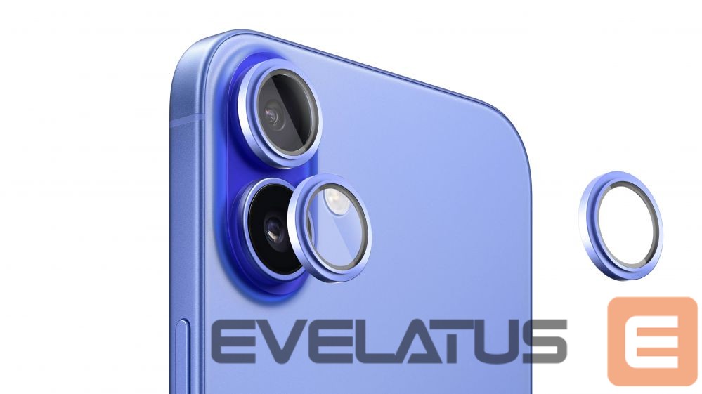 Защитное стекло Evelatus Apple iPhone 16 / 16 Plus Camera Lens Protector Armor Ultramarine