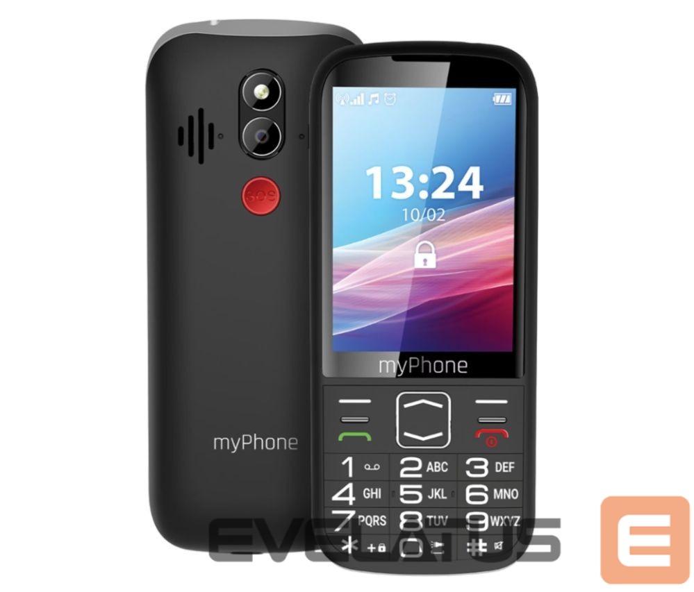 Мобильный телефон MyPhone Halo 4 LTE Dual SIM Black
