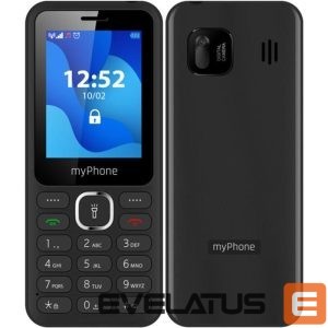Мобильный телефон MyPhone  6320 | Black | 2.4 " | TFT | 32 MB | 32 MB | Dual SIM | Main camera resolution 0.3 MP | 100 mAh 