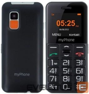 Мобильный телефон MyPhone  Halo Easy Single SIM Black