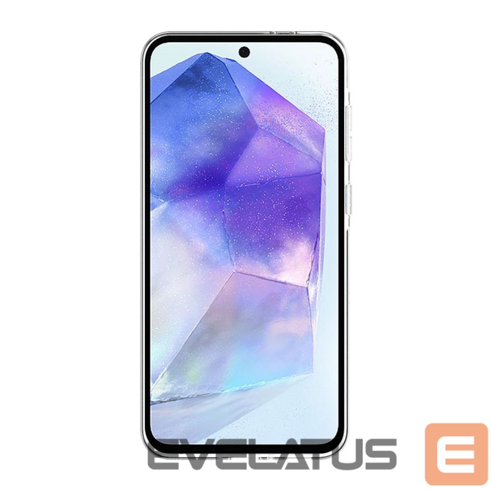 Чехол на заднюю панель Evelatus Samsung Galaxy A56 Clear Silicone Case 1.5mm TPU Transparent