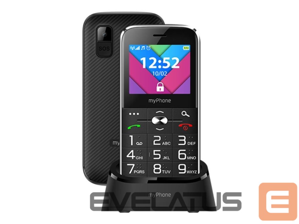Мобильный телефон MyPhone Halo C Dual SIM Black