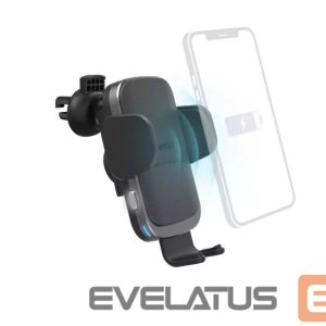 Авто держатель Hama  Car charging cable + quick-charge USB C Black