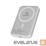 Внешний аккумулятор Wozinsky  10.000 mAh Magnetic Power Bank White