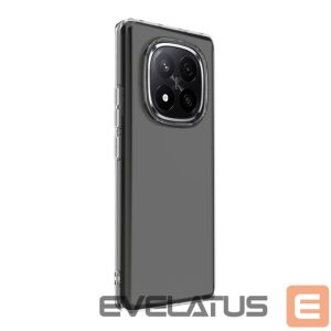 Чехол на заднюю панель Evelatus Xiaomi Redmi Note 14 Pro Plus 5G Clear Silicone Case 1.5mm TPU Transparent