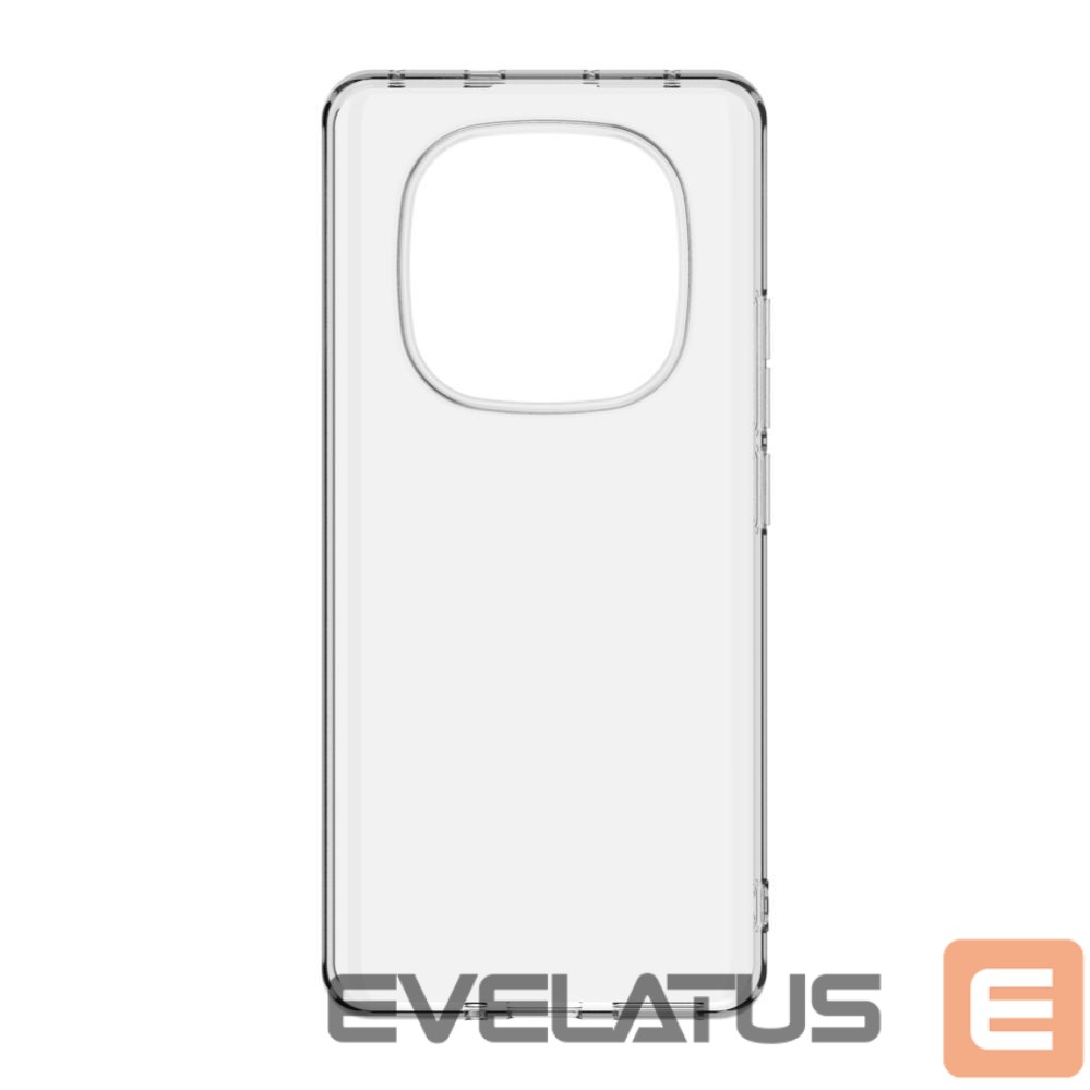 Чехол на заднюю панель Evelatus Xiaomi Redmi Note 14 Pro 5G Clear Silicone Case 1.5mm TPU Transparent