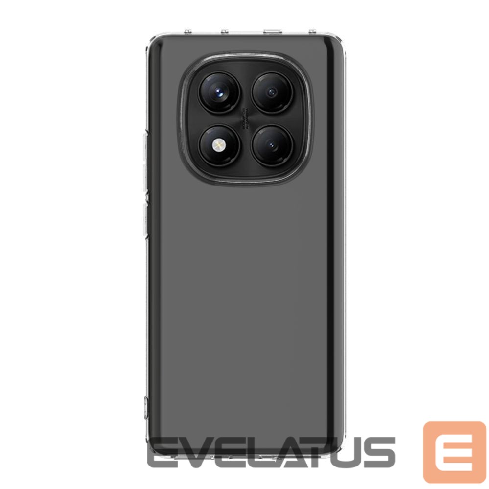 Чехол на заднюю панель Evelatus Xiaomi Redmi Note 14 Pro 4G Clear Silicone Case 1.5mm TPU Transparent