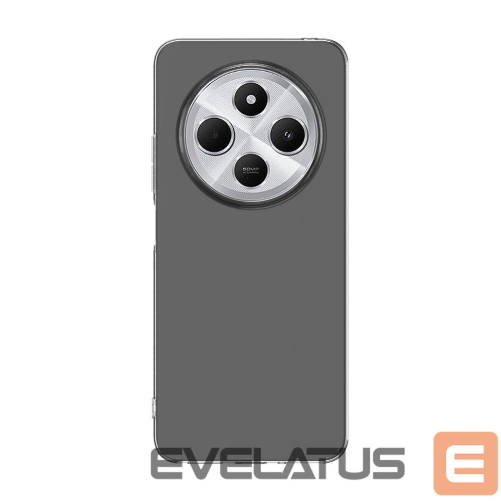 Чехол на заднюю панель Evelatus Xiaomi Redmi 14C 5G Clear Silicone Case 1.5mm TPU Transparent