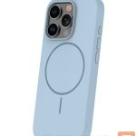 Чехол на заднюю панель iLike Apple iPhone 16 Pro Max Soft Touch Silicone case With Magnetic Light Blue