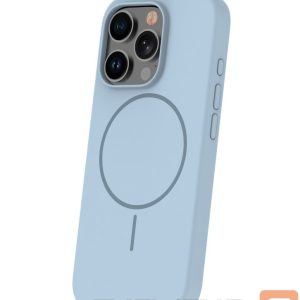 Чехол на заднюю панель iLike Apple iPhone 16 Pro Max Soft Touch Silicone case With Magnetic Light Blue