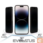Защитное стекло iLike - GALAXY S25 / S24  Tempered Privacy Glass Black