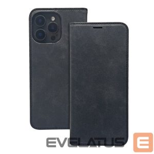 Чехол книжка iLike Samsung Galaxy S25 Smart Suede Book Case Black