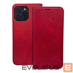 Чехол книжка iLike Samsung Galaxy S25 Edge Smart Suede Book case Red