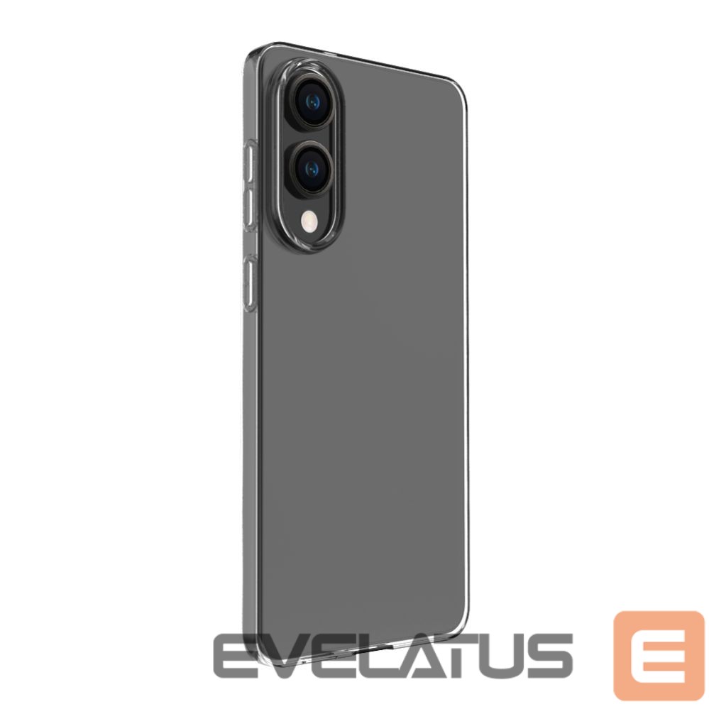 Чехол на заднюю панель Evelatus Samsung Galaxy S25 Edge Clear Silicone Case 1.5mm TPU Transparent