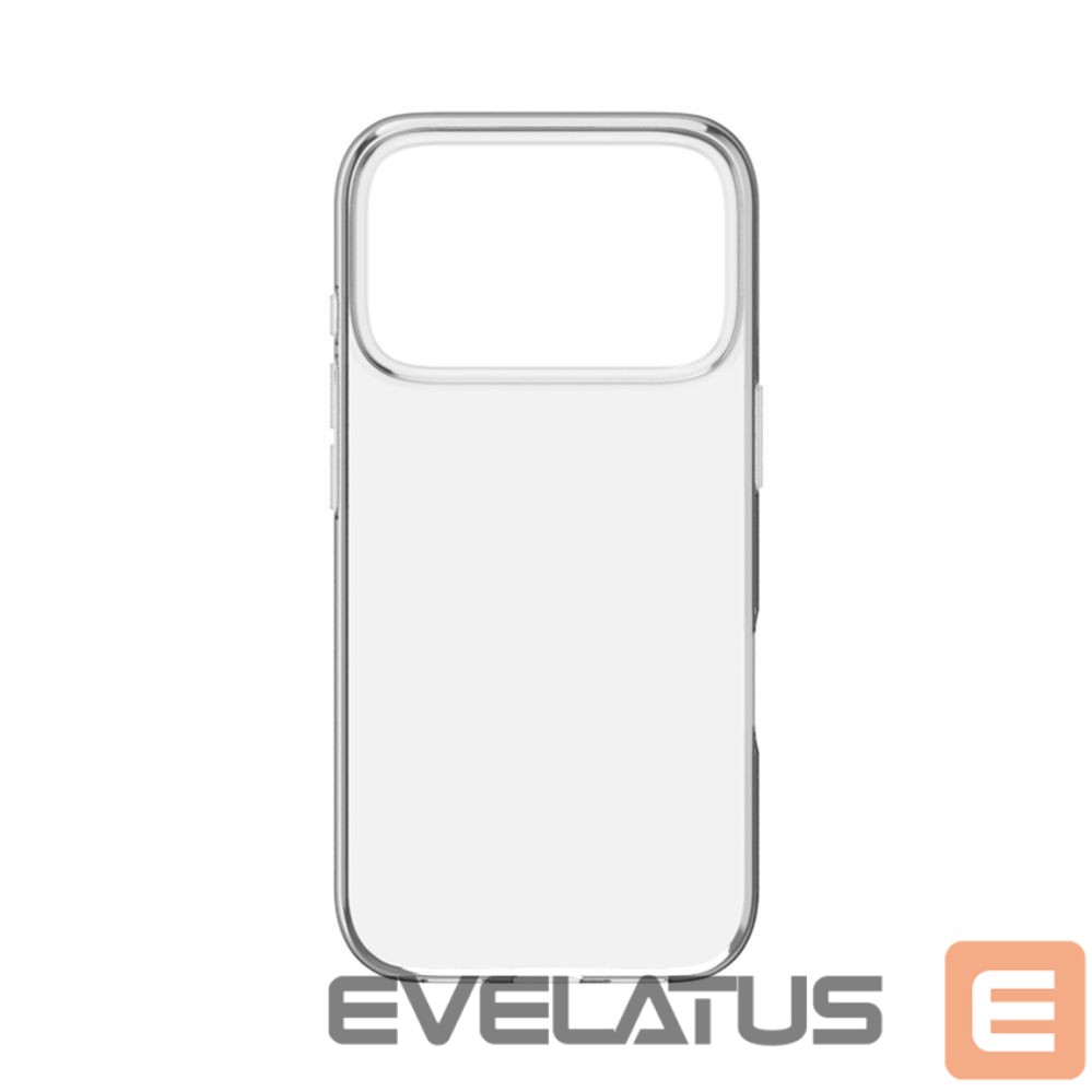 Чехол на заднюю панель Evelatus Apple iPhone 17 Pro Clear Silicone Case 1.5mm TPU Transparent
