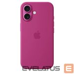 Чехол на заднюю панель Apple - MYY53ZM/A Apple Silicone Magsafe Cover for iPhone 16 Fuchsia