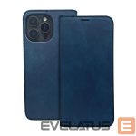 Чехол книжка iLike Xiaomi Redmi Note 14 5G Smart Suede book case Navy Blue