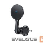 Авто зарядка Wozinsky  WCT5-6S4Y Car Holder with Qi/MagSafe 15W Inductive Charger for Air Vent Black