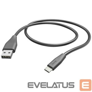Кабель Hama  Charging Cable USB-A to USB-C 1.5m Black