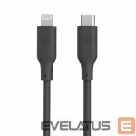 Кабель Evelatus  Evelatus USB C to Lightning Silicone Cable 1.2M (MFI10CL) 60W / 20V3A Black