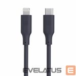 Кабель Evelatus  Evelatus USB C to Lightning Silicone Cable 1.2M (MFI10CL) 60W / 20V3A Blue