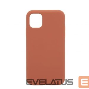 Чехол на заднюю панель Connect Samsung Galaxy A54 Premium Quality Soft Touch Silicone Case Saddle Brown