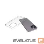 Чехол на заднюю панель Connect Apple iPhone 15 Pro Max Clear Silicone Case 1.5mm TPU Transparent