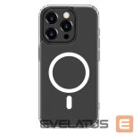 Чехол на заднюю панель Connect Apple iPhone 15 Pro Max Clear Case with MagSafe Transparent