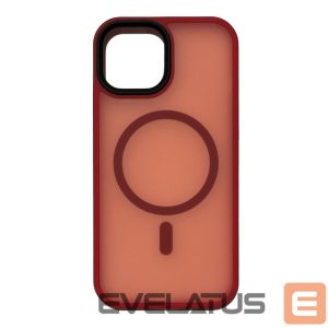 Чехол на заднюю панель Connect Apple iPhone 15 Hybrid Case With Magnetic PC+TPU Red
